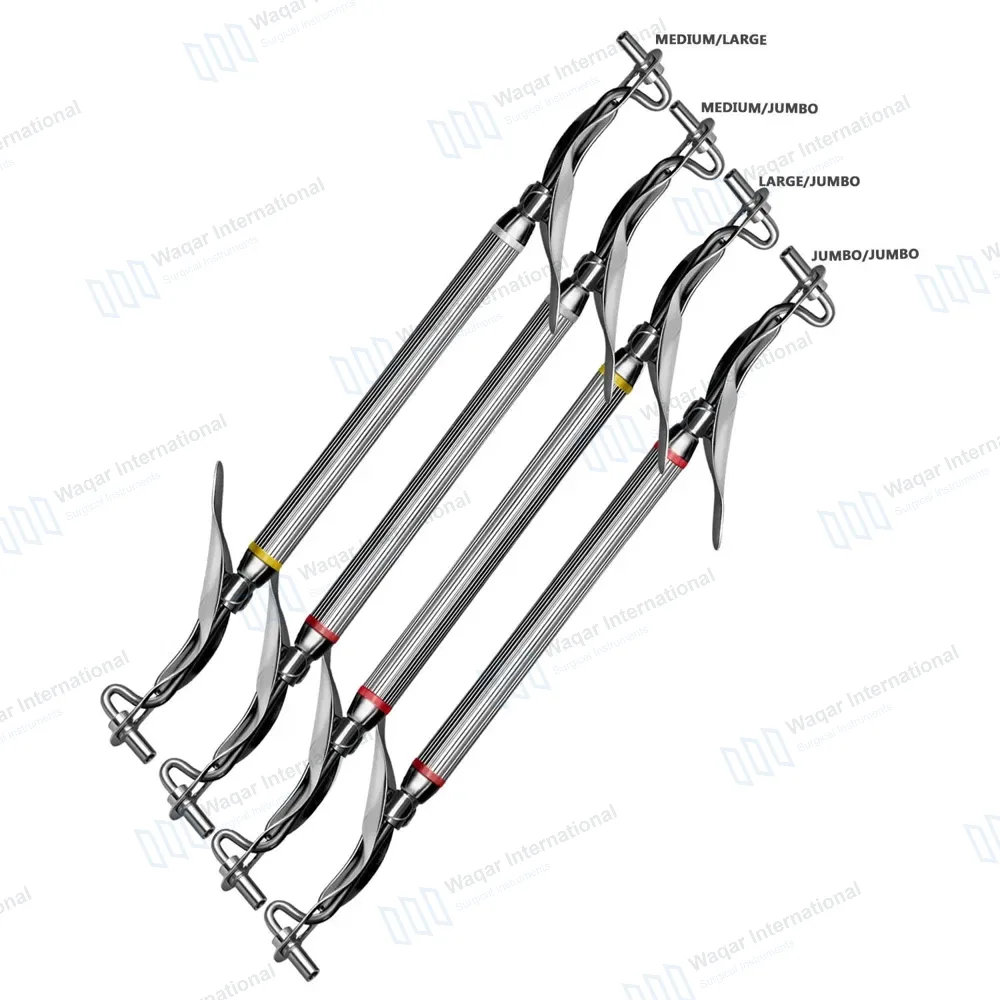 4 Dental Amalgam Carrier Double Ended Set