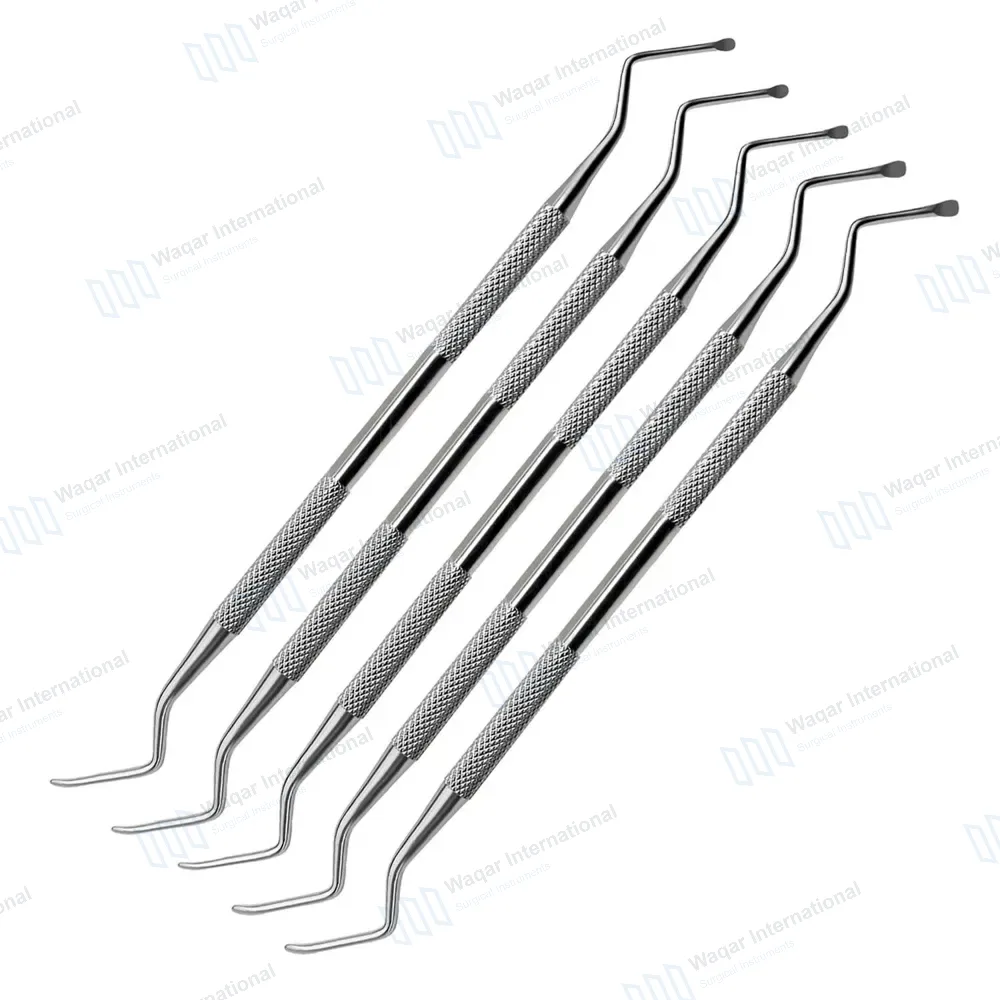 5 Lucas Bone Curette Set #84, #85, #86, #87, #88 Double Ended