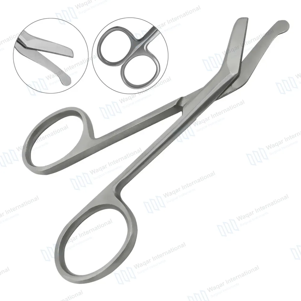 Ostomy Scissors Curved  4.5″ Blunt Tips