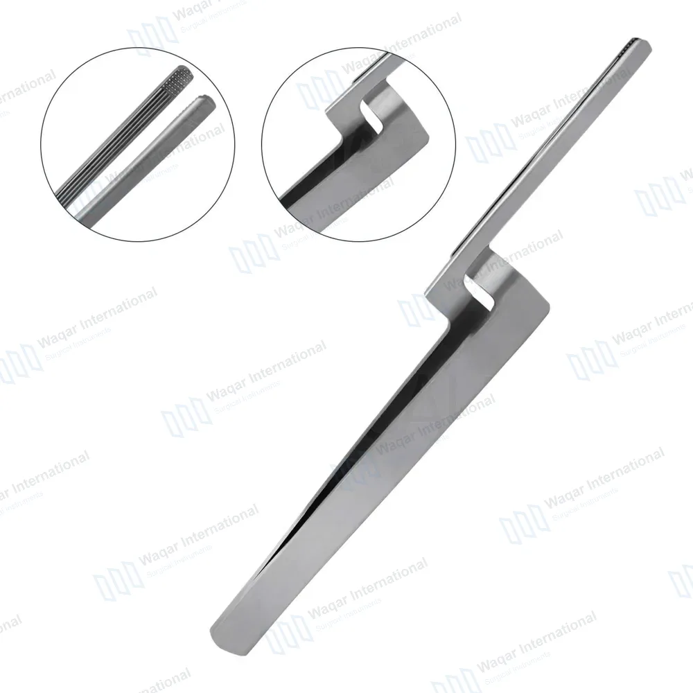 Standard Articulating Paper Forcep 6″ Cross Serrated Tips