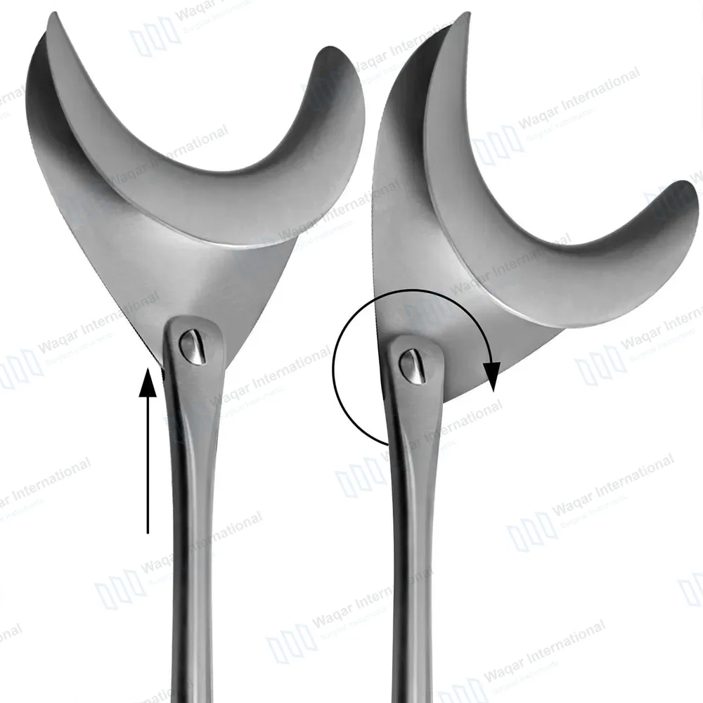 Cheek Retractor 7.75″ (19.7cm) with Swivel Blade 35mm Wide