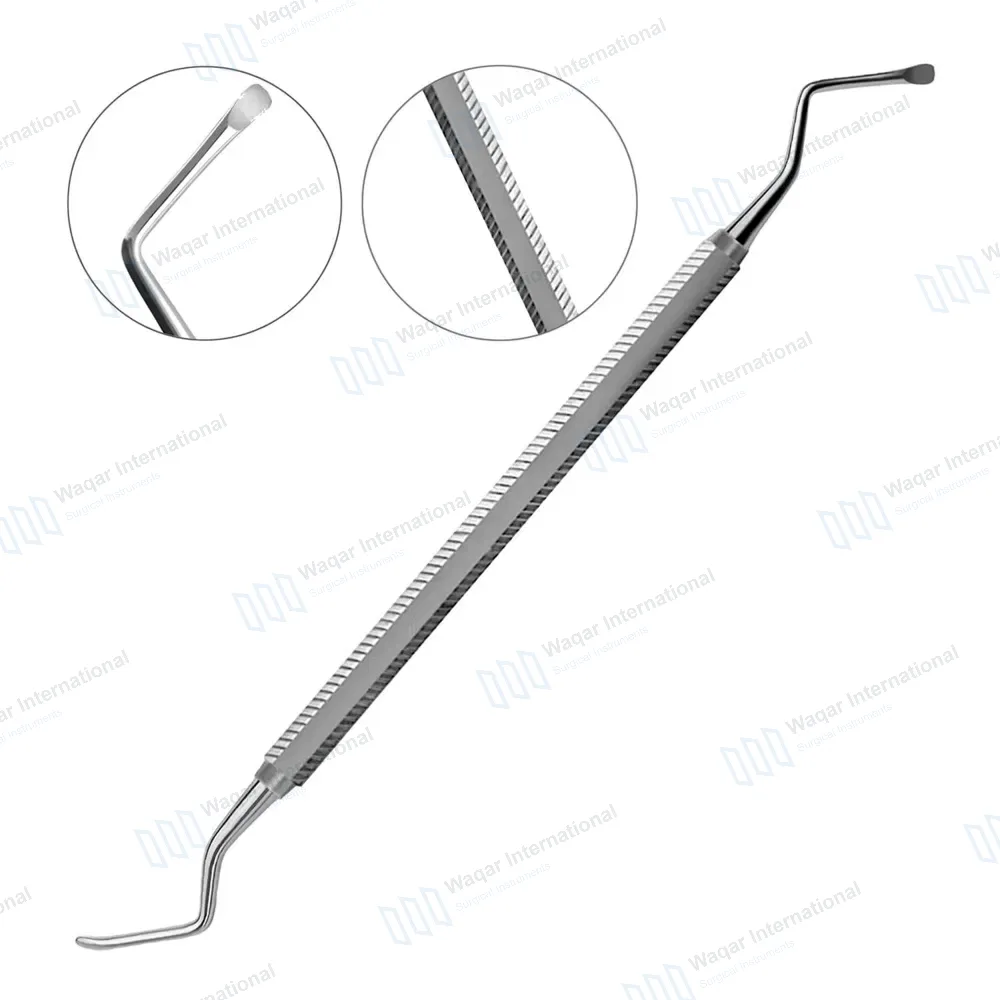 Lucas Bone Curette #85 Double Ended 2.7mm Tips Hexagonal Handle
