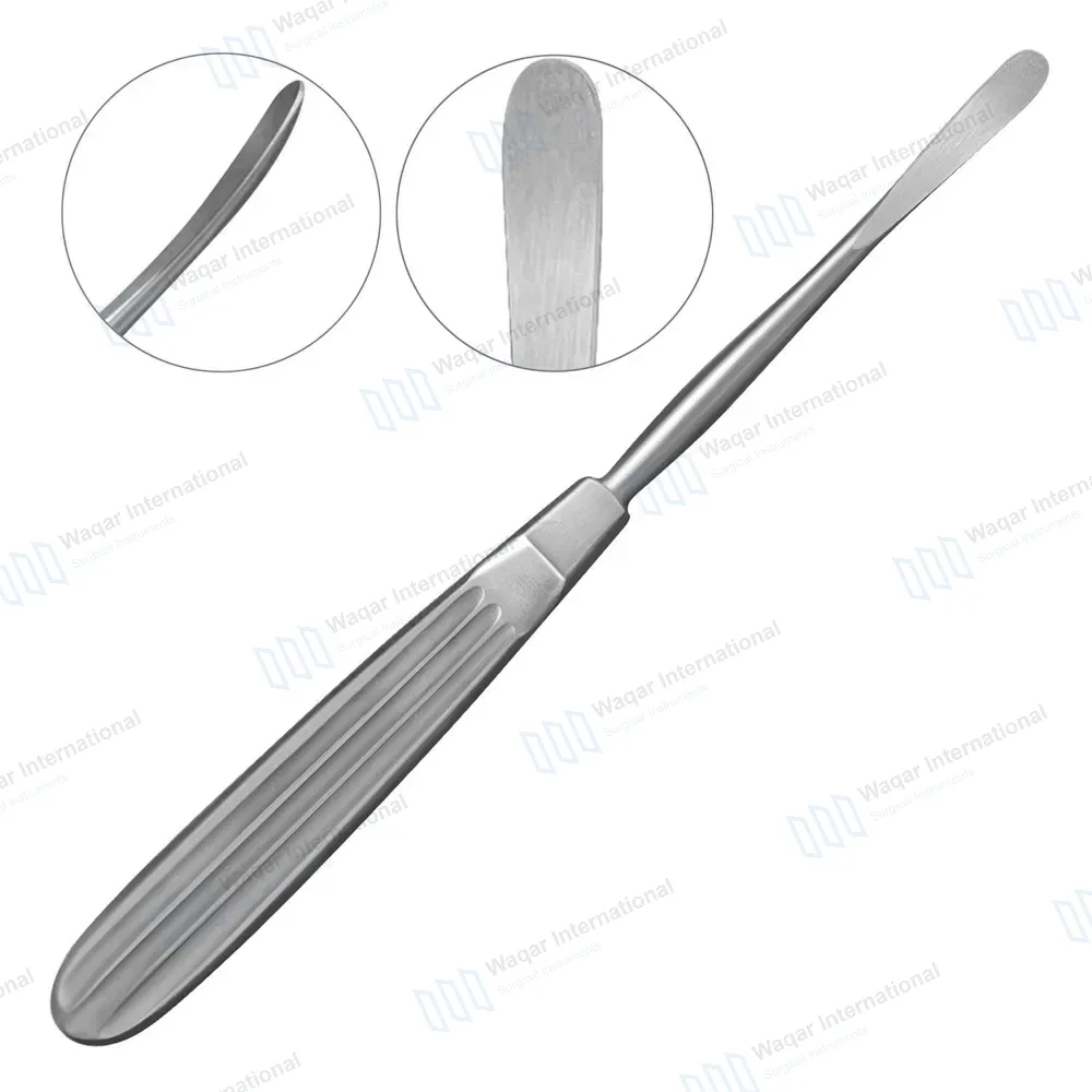 Adson Periosteal Elevator 7.5″ Semi Sharp Curved 7mm Wide