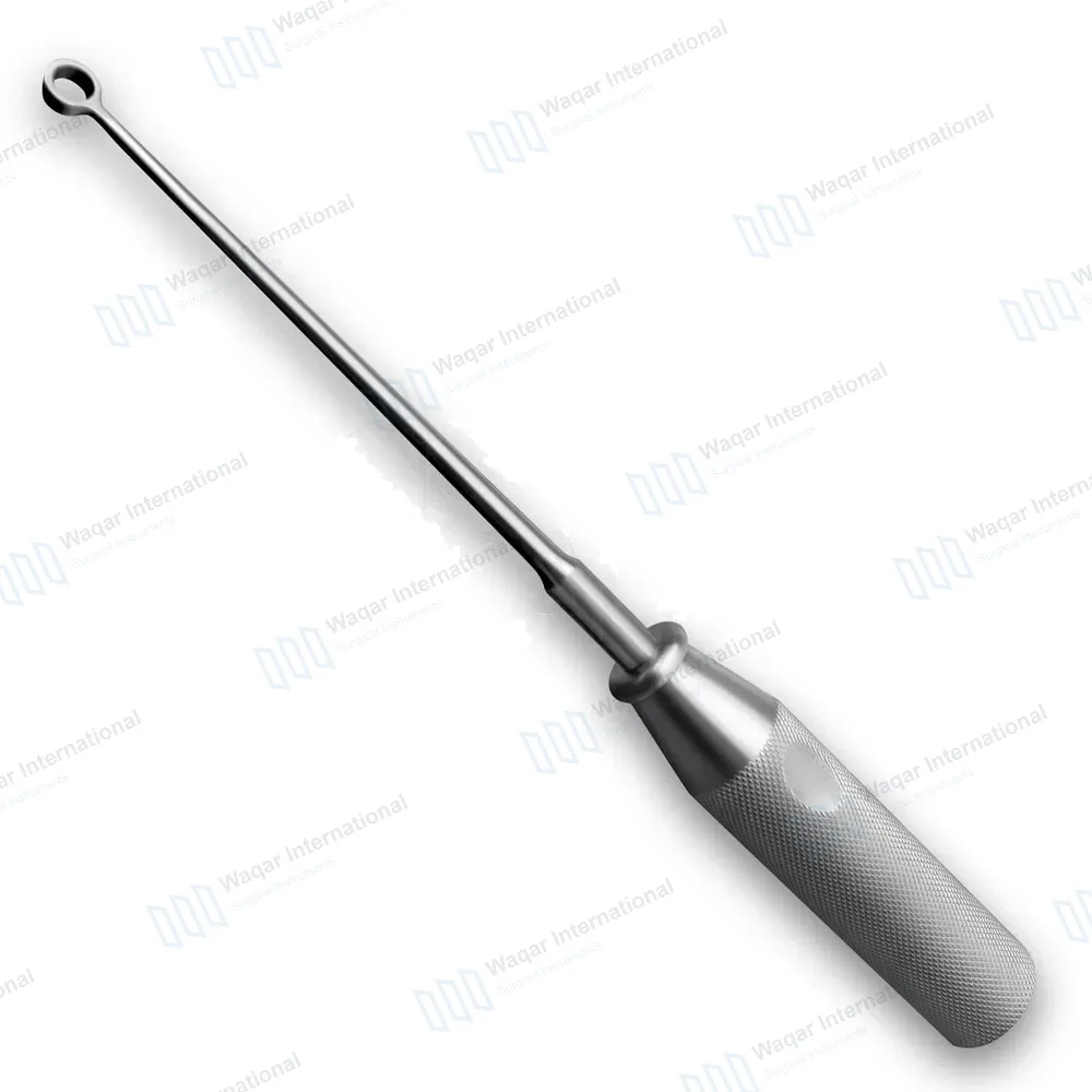 Cone Ring Curette 9″ Straight 6mm Size #2