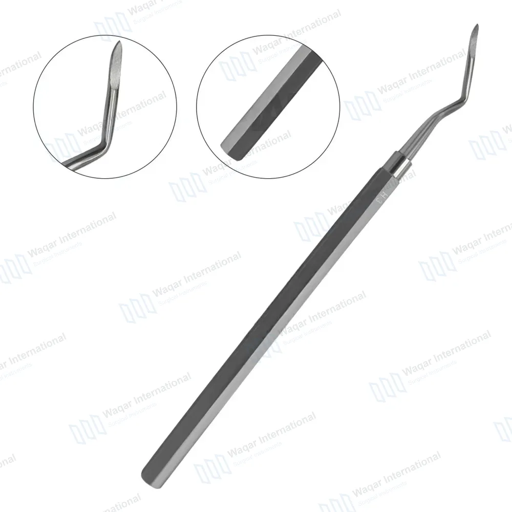 Heidbrink Root Tip Pick Elevator H3 Left Angled Pointed Tip