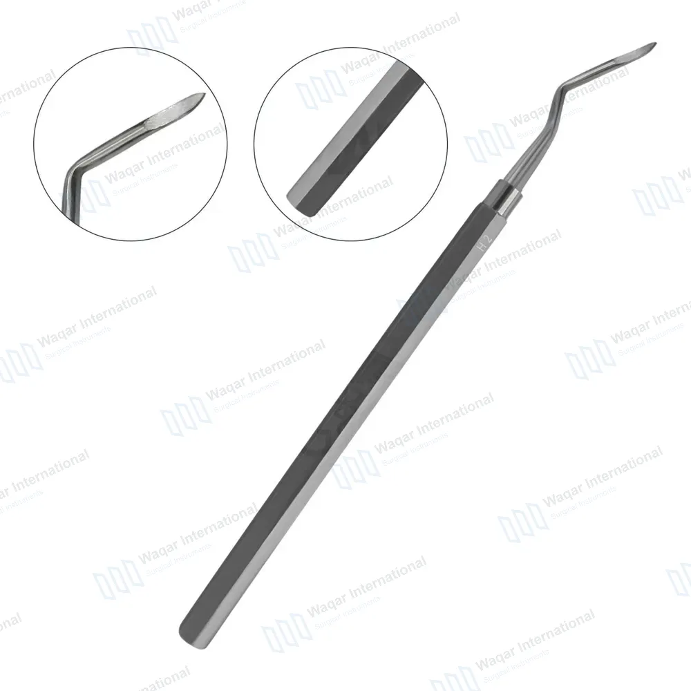 Heidbrink Root Tip Pick Elevator H2 Right Angled Pointed Tip