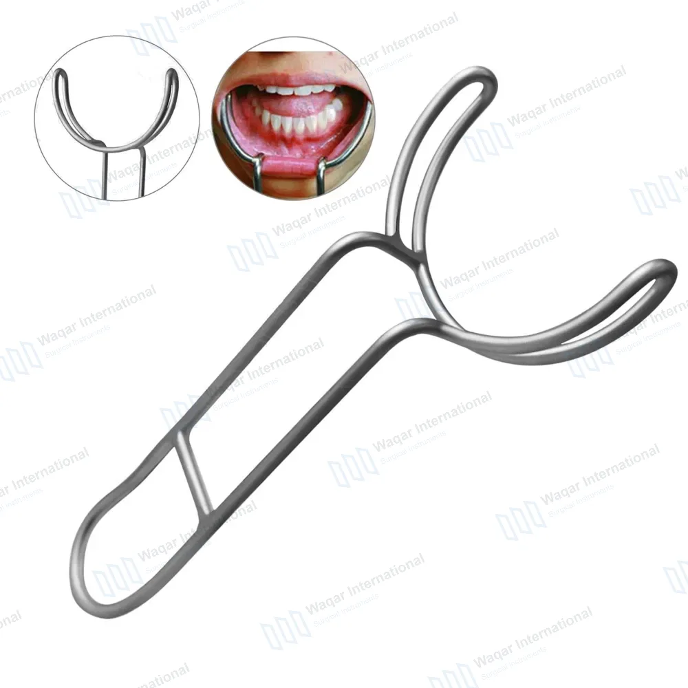 Vestibulum Lip and Cheek Retractor 7″ Upper & Lower Jaws