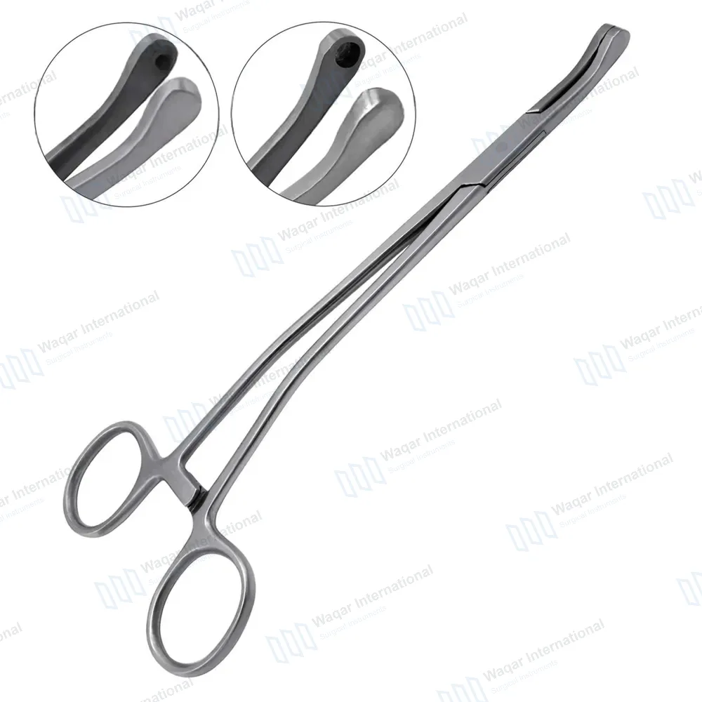Thomas-Gaylor Uterine Biopsy Punch Forceps 9.5″ Curved Jaws 5mm Bite