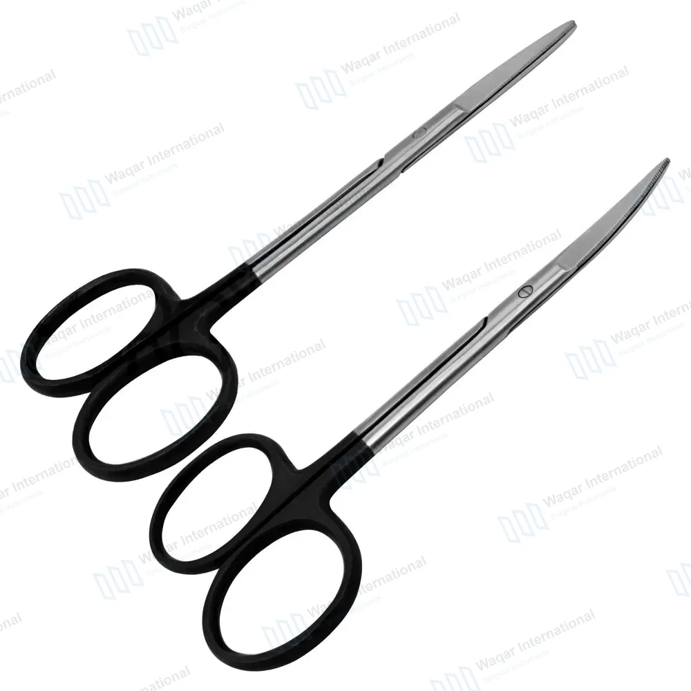 2 Pcs Supercut Iris Scissors 4.5″ (11.4cm) Straight & Curved