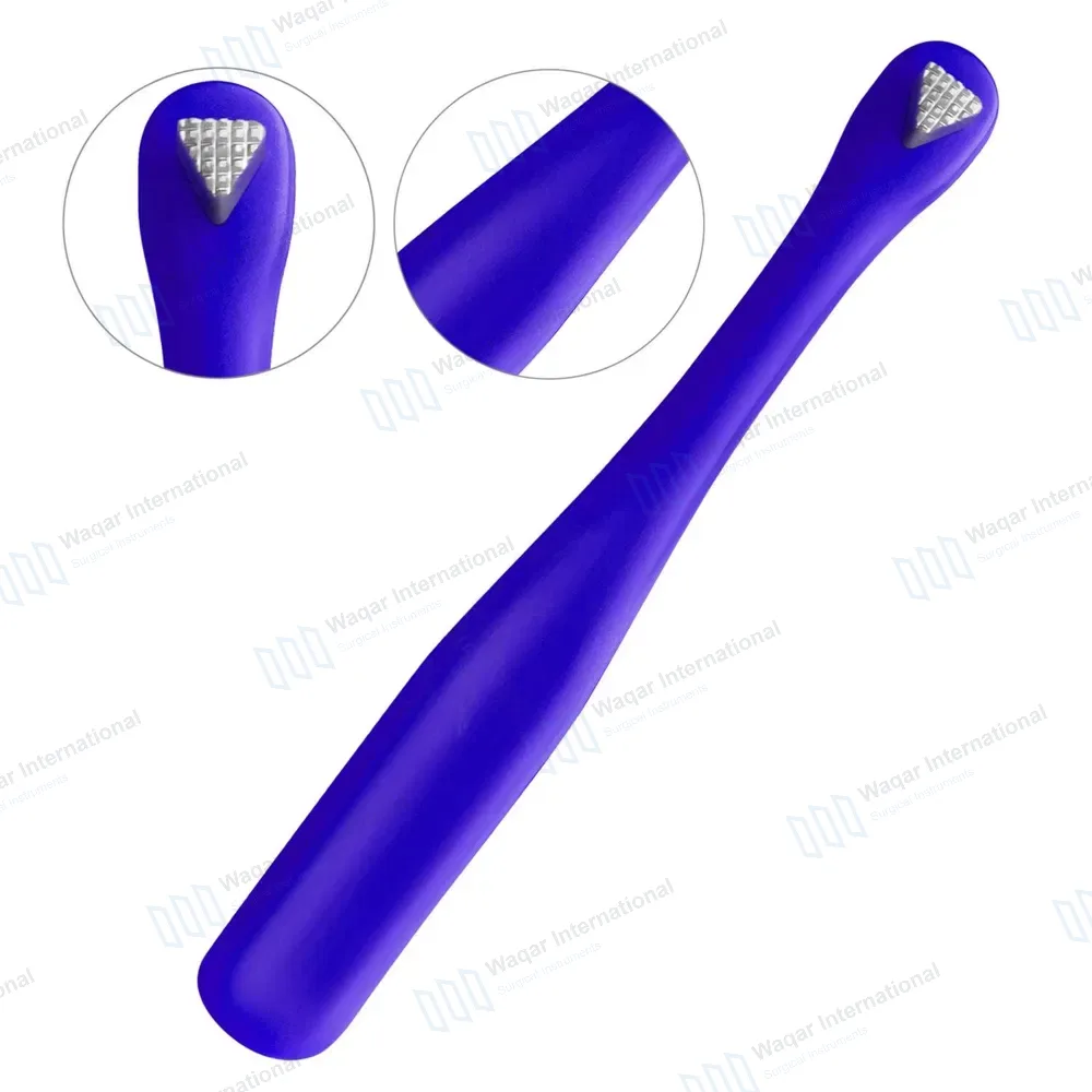 Molar Band Seater Bite Sticks Blue with Serrated Tip