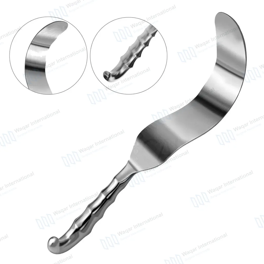Deaver Retractor 2″x12″ with Hollow Grip Handle