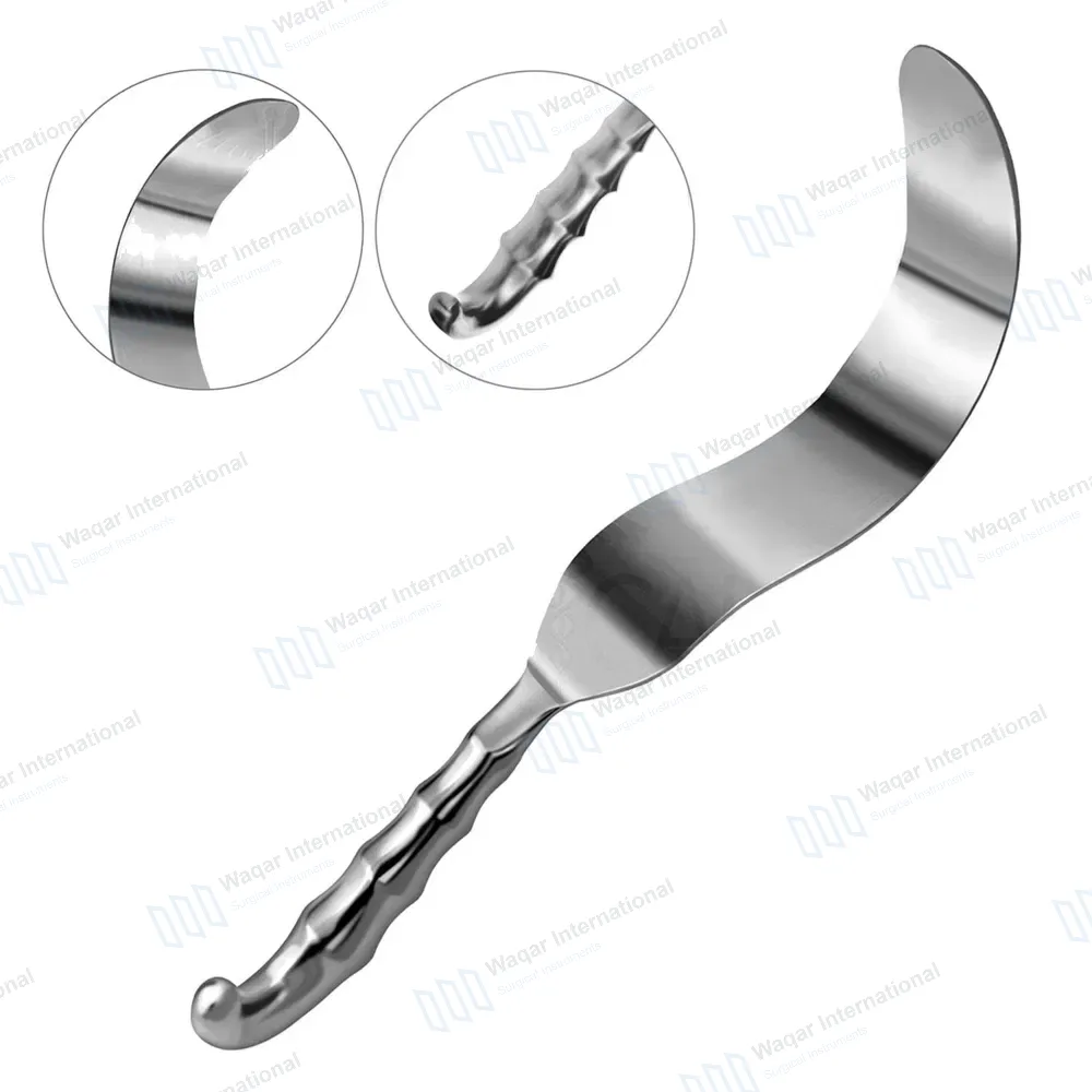 Deaver Retractor 1.5″x12″ with Hollow Grip Handle