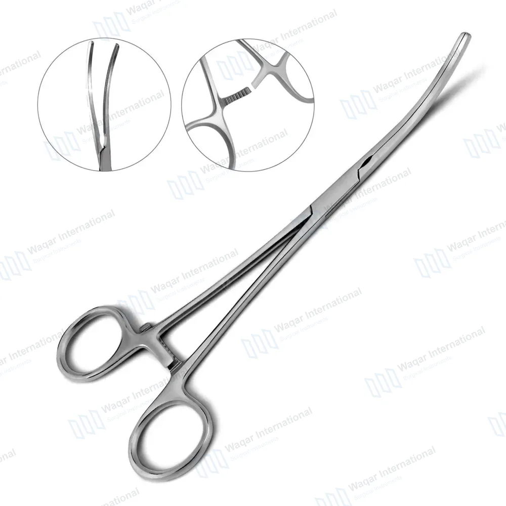 Debakey Bainbridge Vascular Forceps 8.5″ Curved 2.5″ Atraumatic Jaws