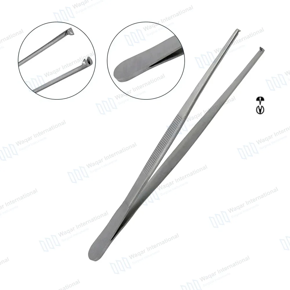 Thumb Tissue Forceps 1×2 Teeth 6″