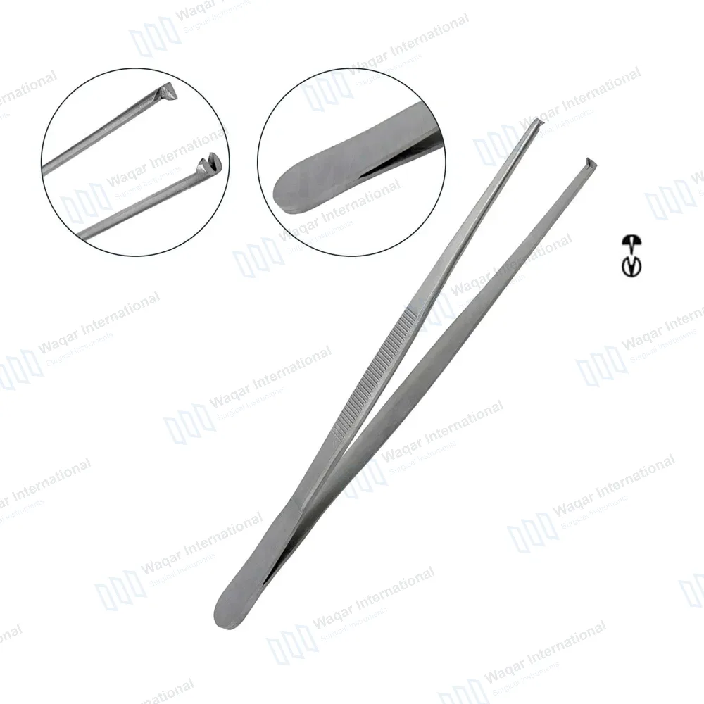 Thumb Tissue Forceps 1×2 Teeth 5″