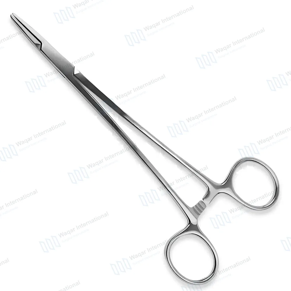 Mayo Hegar Needle Holder 6″ Cross Serrated Tips