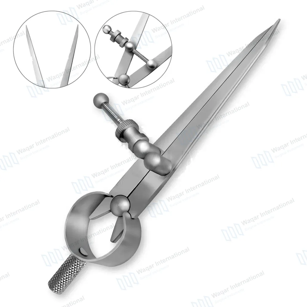 Spring Divider Caliper 4.5″ Precision Scribing Compass