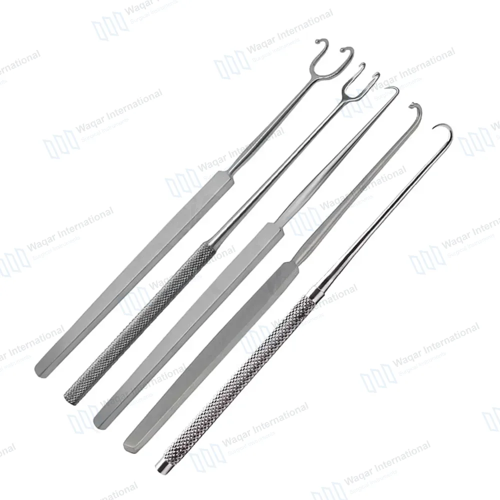 5 Pcs Surgical Skin Hooks Retractor Set