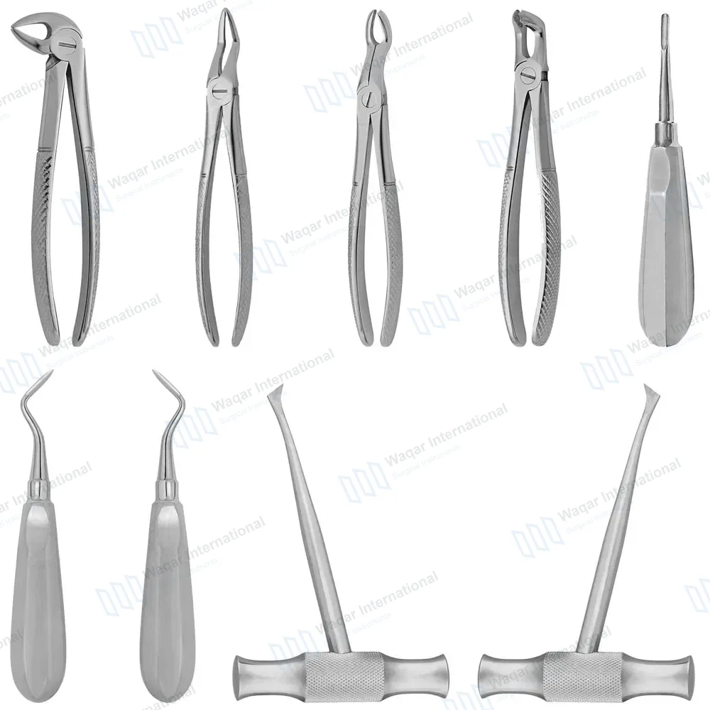 9 Pcs Oral Surgery and Extraction Kit