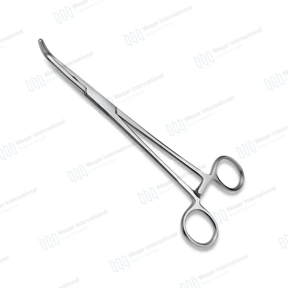 Lahey Gall Duct Forceps 7.5″ Curved Longitudinal Serrated Jaws