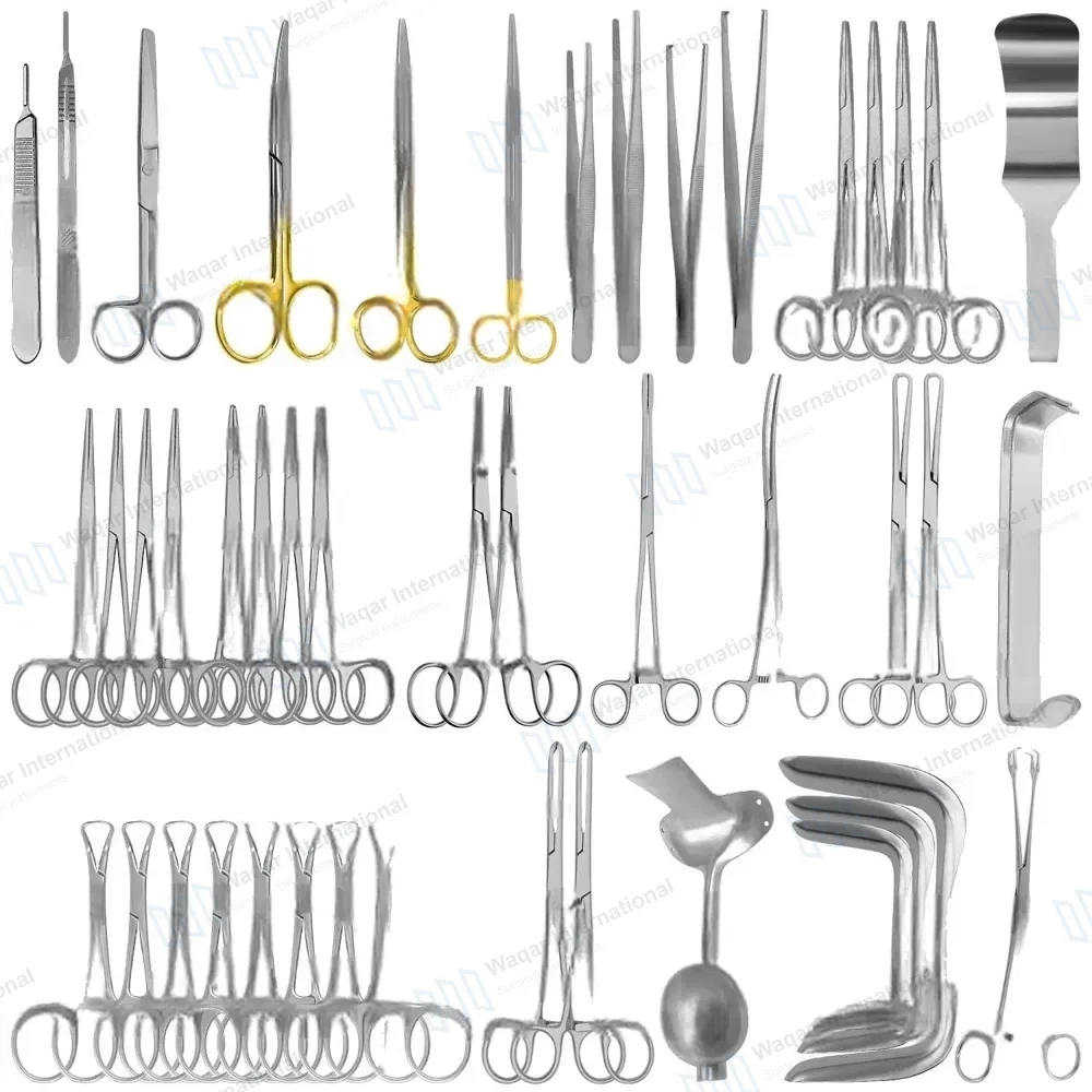 43 Pc Basic Vaginal Instruments Set