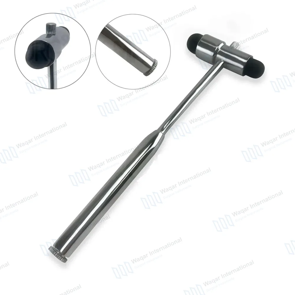 Buck Percussion Reflex Hammer with Needle and Brush