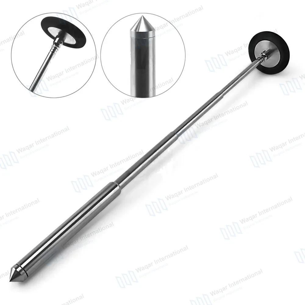Babinski Reflex Hammer with Telescoping Metal Handle