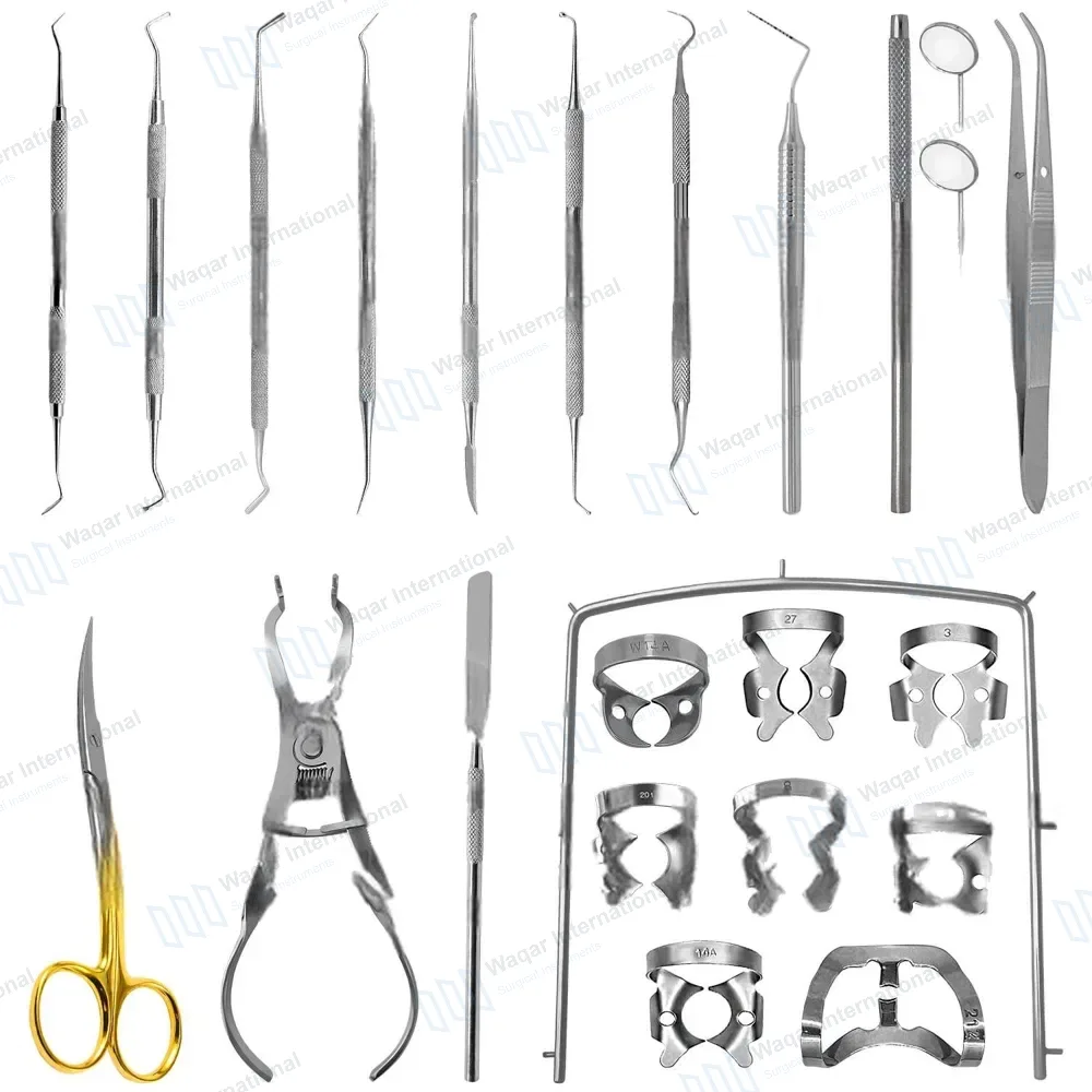 22 Pcs Basic Dental Restorative Kit