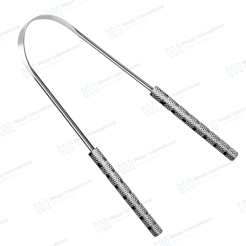 Tongue Scraper 5″ Oral Hygiene Care Stainless Steel Tongue Cleaner