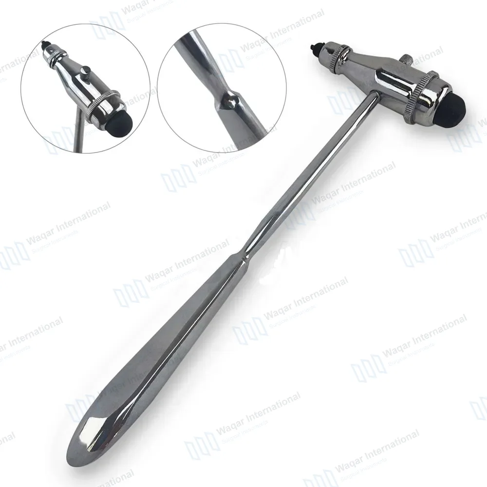 Tromner Percussion Hammer with Large and Small Rubber Tips