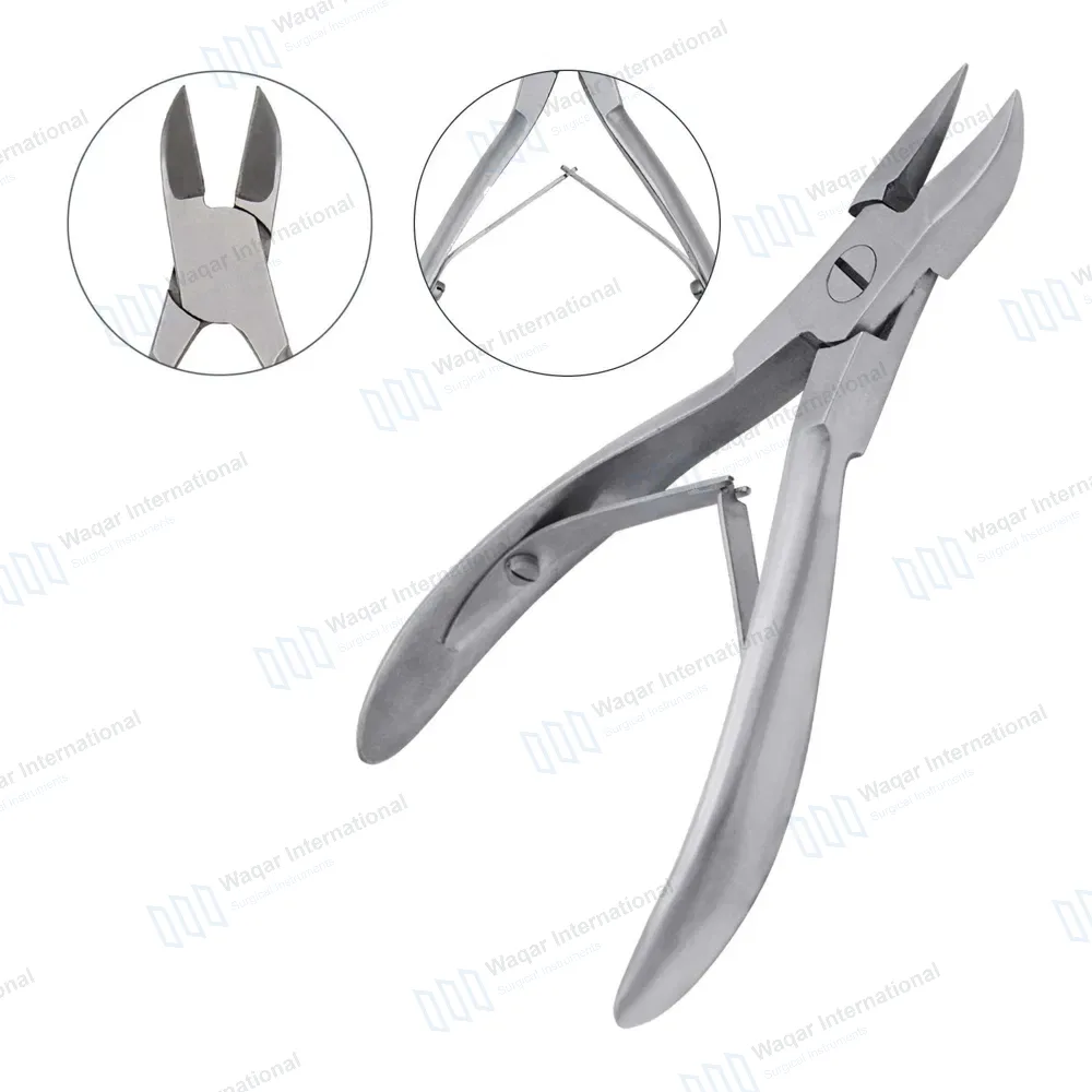 Double Spring  Toenail Nipper 4.5″ for Thick Ingrown Nails