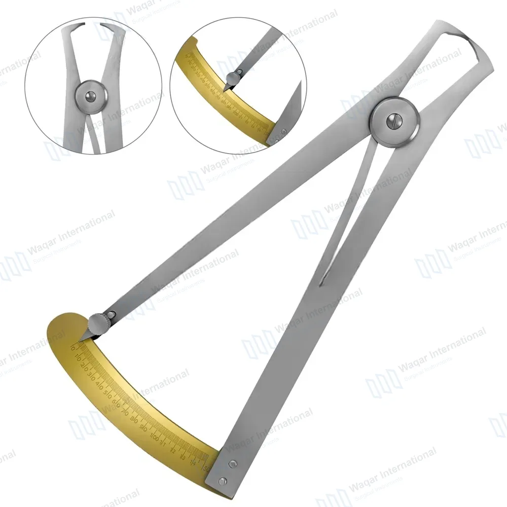 Jewelers Spring Measuring Caliper Gauge Measuring Capacity 0-15mm