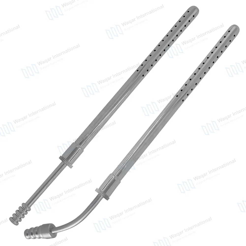 2 Poole Suction Tube 30FR (10mm) Curved and Straight