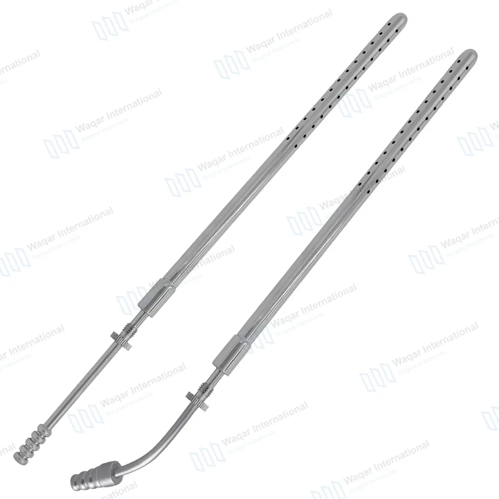 2 Poole Suction Tube 16FR (5.3mm) Curved and Straight