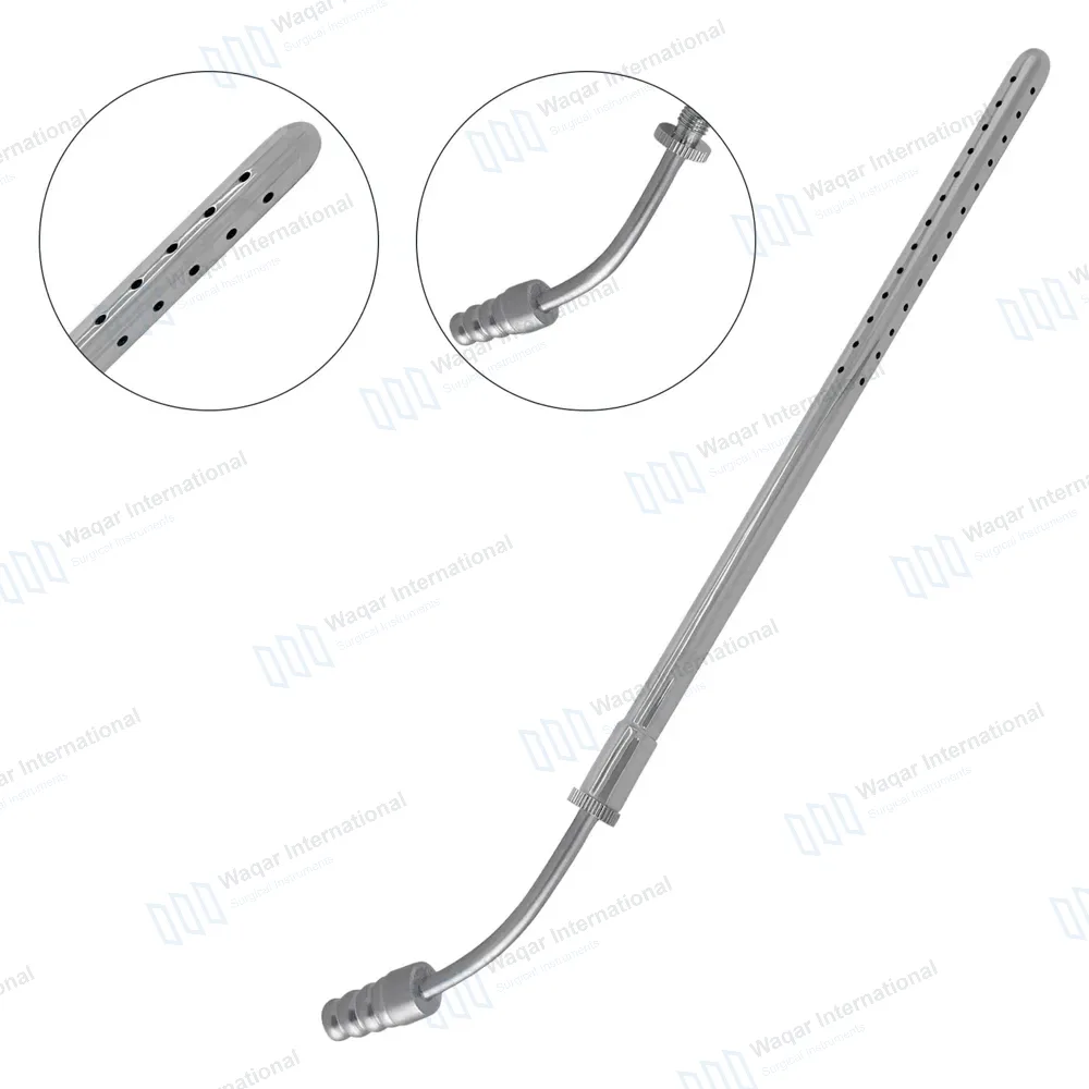 Poole Suction Tube 10″ Curved 16 French