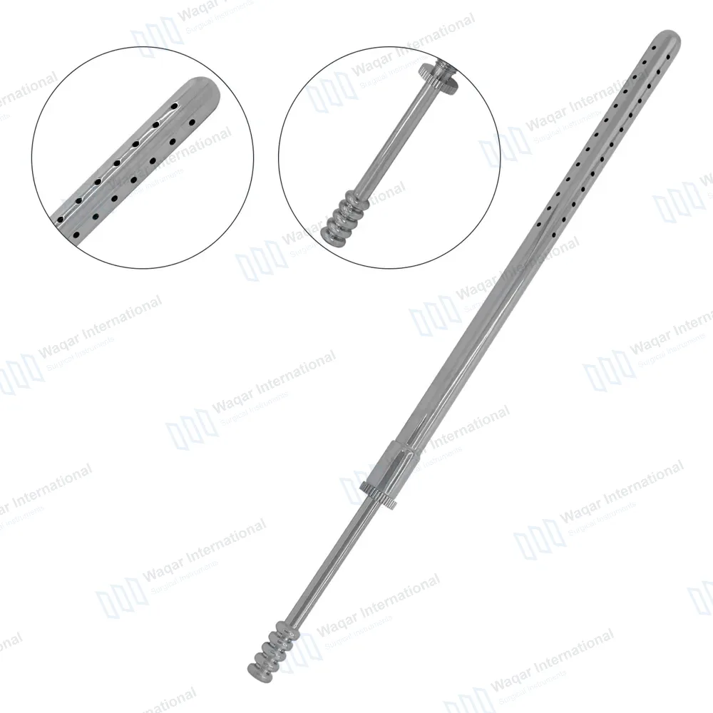 Poole Suction Tube 8.75″ Straight 23 French