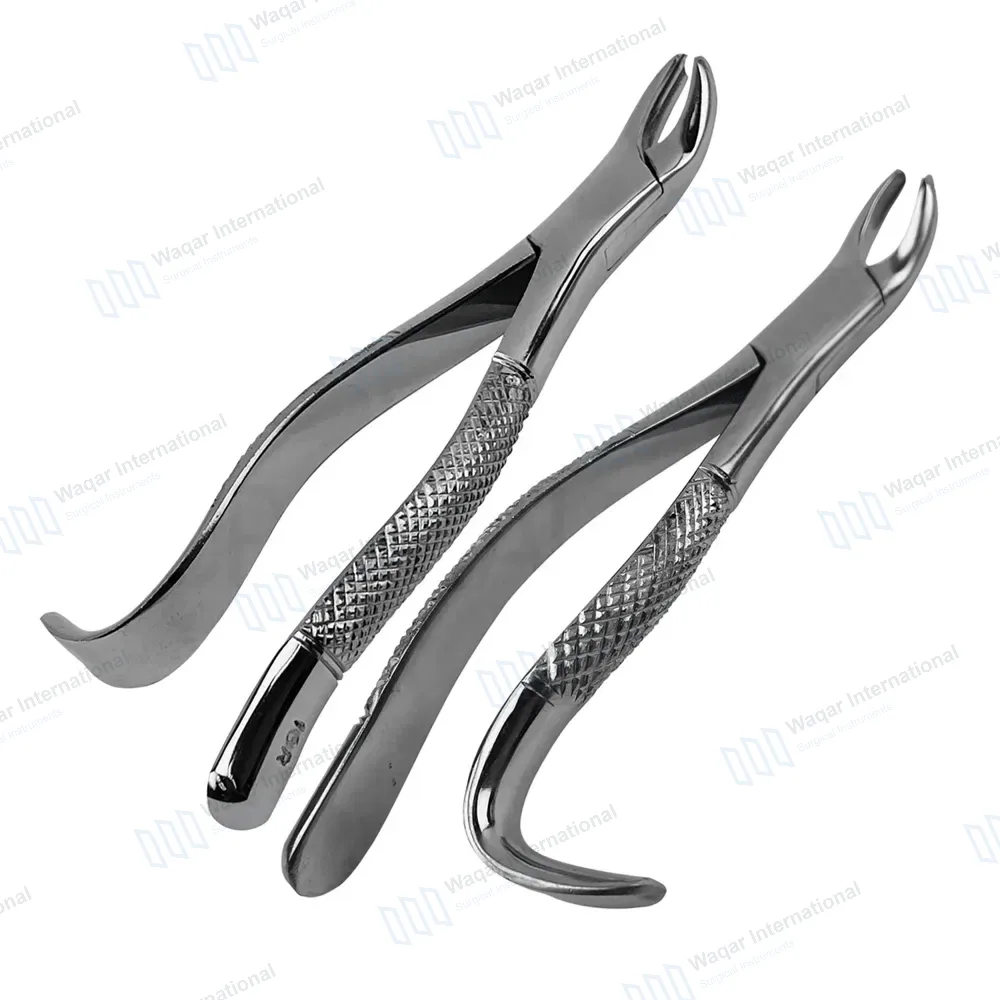 2 Extracting Forceps 18L & 18R for Upper 1st & 2nd Molars