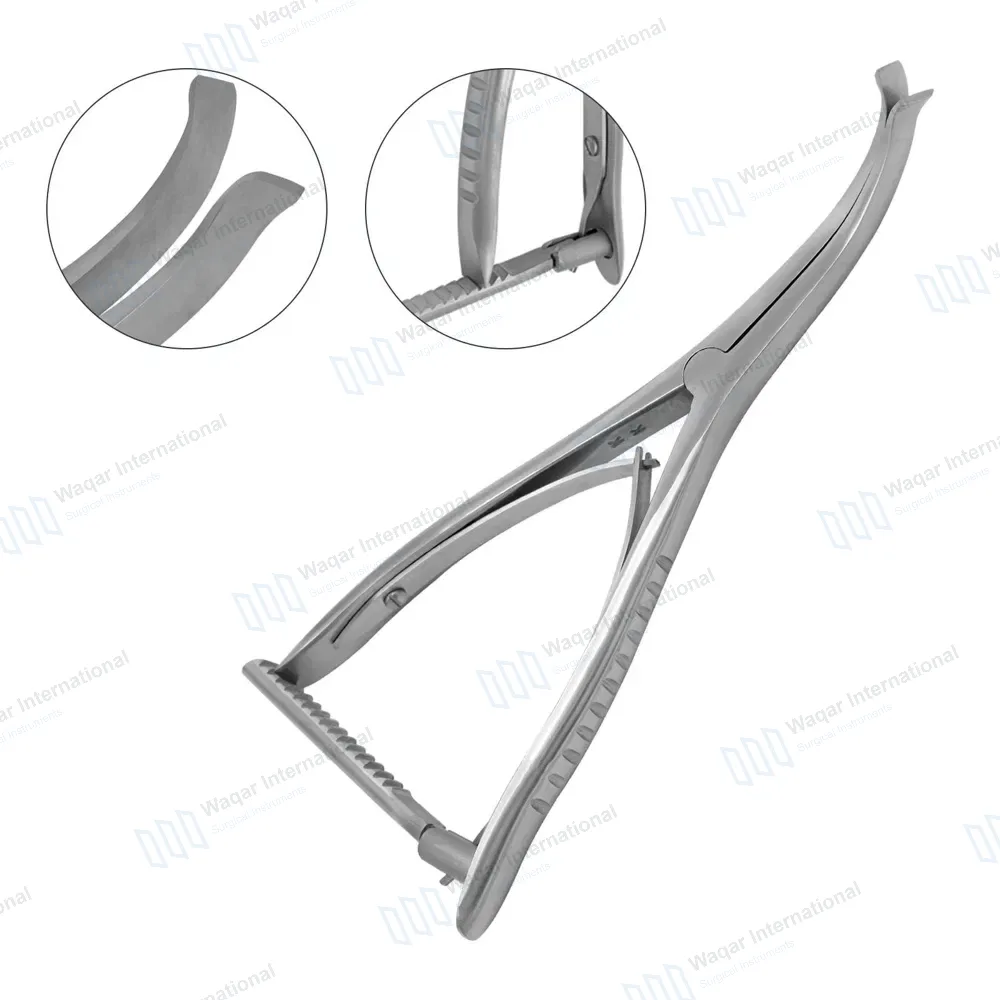 Inge Lamina Spreader 6″ Jaws Open to 1 1/8″ Without Teeth