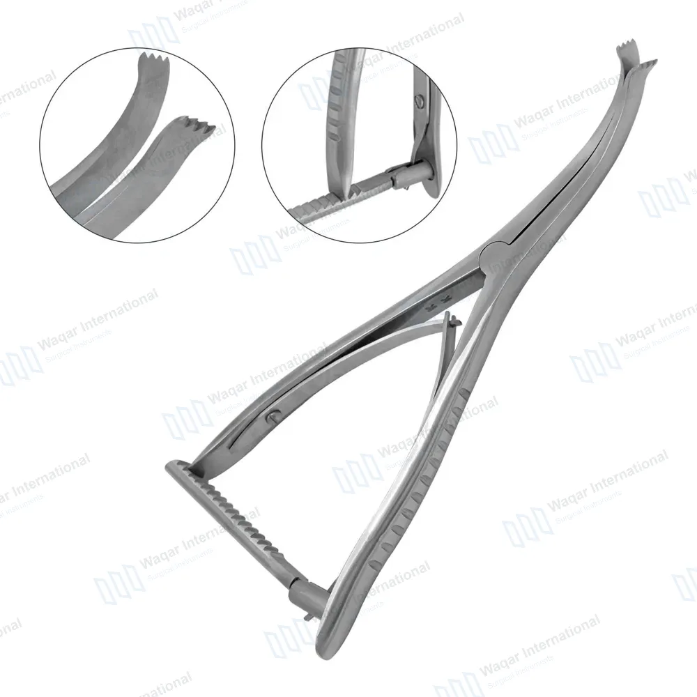 Inge Lamina Spreader 6″ Jaws Open to 1 1/8″ with Teeth