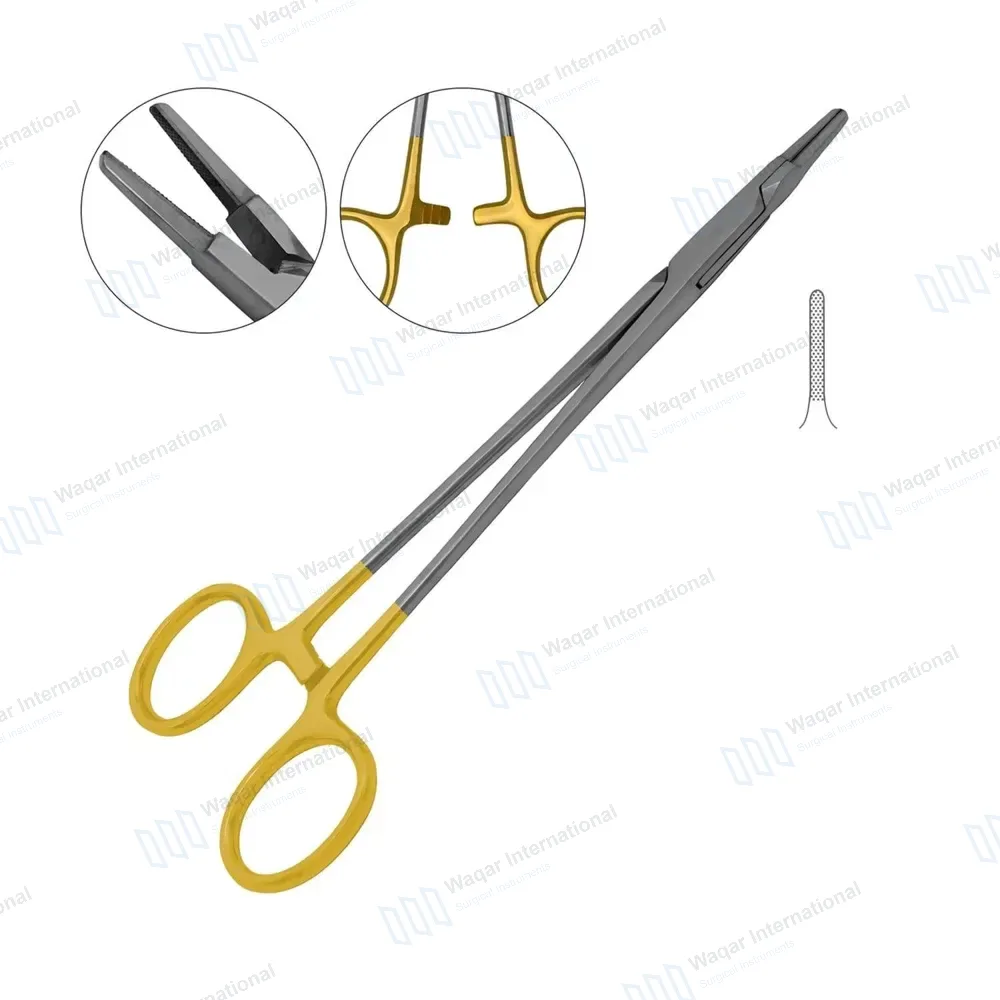 TC Ryder Needle Holder 6″ Serrated Jaws