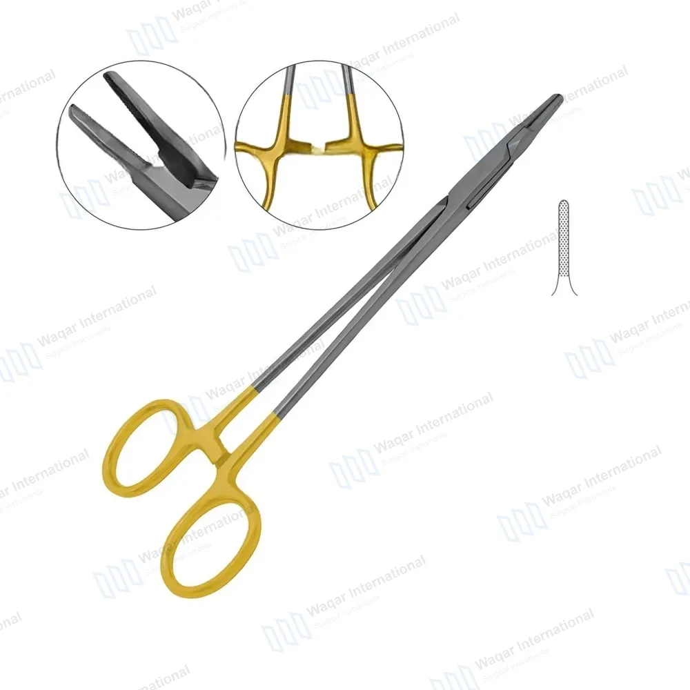 TC Ryder Needle Holder 5.5″ Serrated Jaws