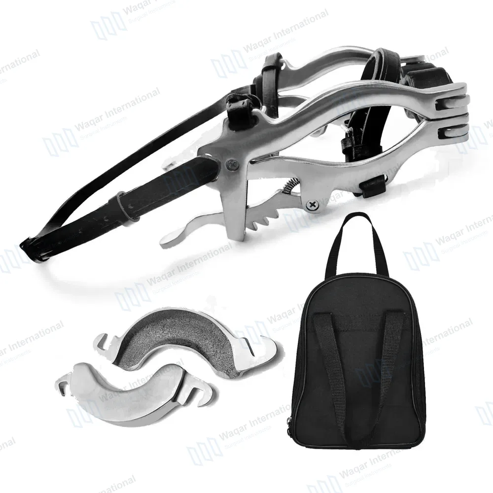 Mcpherson Full Mouth Speculum Horse Mouth Gag with Carrying Bag