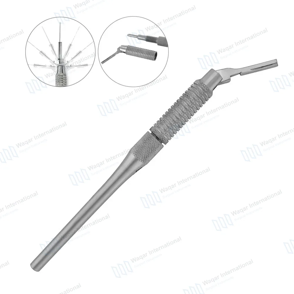 Adjustable Scalpel Handle #3 – 180° Rotation with 7 Adjustable Angles