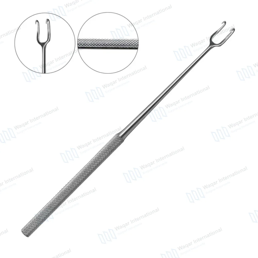 Joseph Skin Hook 6.25″ Two Sharp Prong 5mm Wide