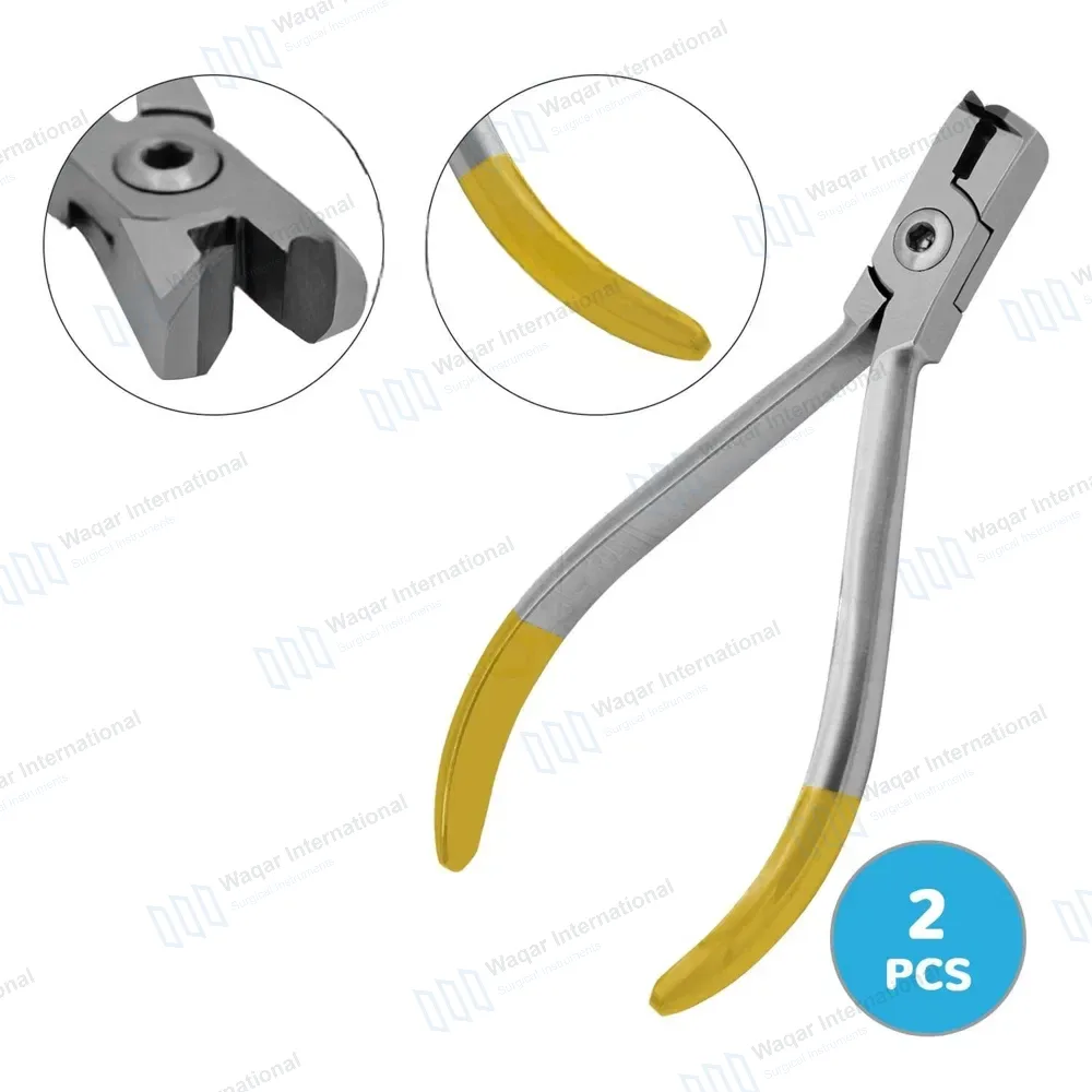 2 TC Flush Cut Distal End Cutter 4.5″ Orthodontic Plier