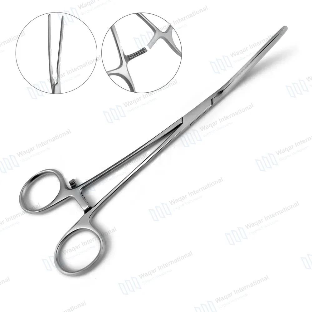 Debakey Multi-Purpose Clamp 6.5” Angled 30º 3.5cm Long Atraumatic Jaws