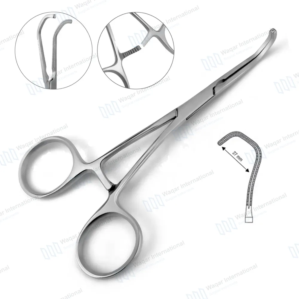 Cooley Derra Pediatric Vascular Clamp 6.5″ For Anastomosis – Large