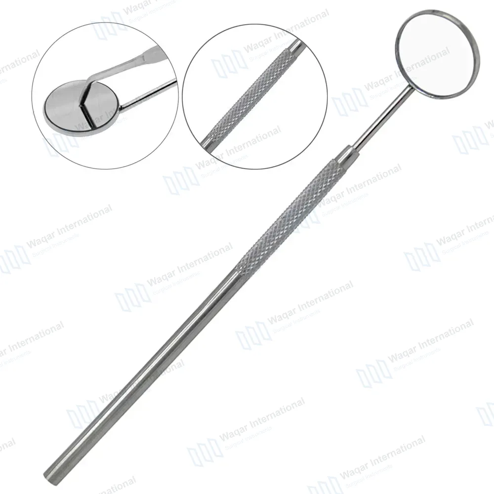 Front Surface Mouth Mirror #5 with Handle