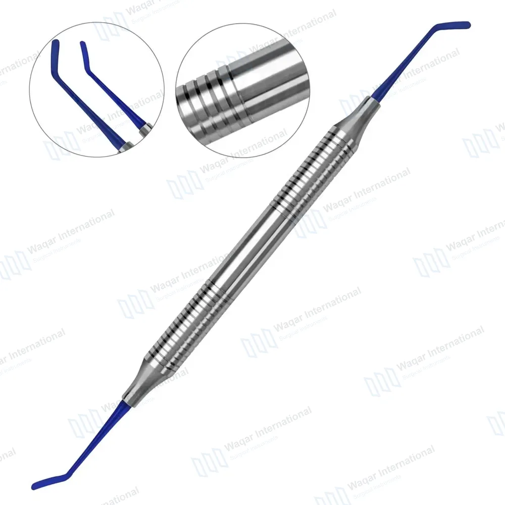 Plastic Filling Instrument #5 Titanium Coated Blue Tips