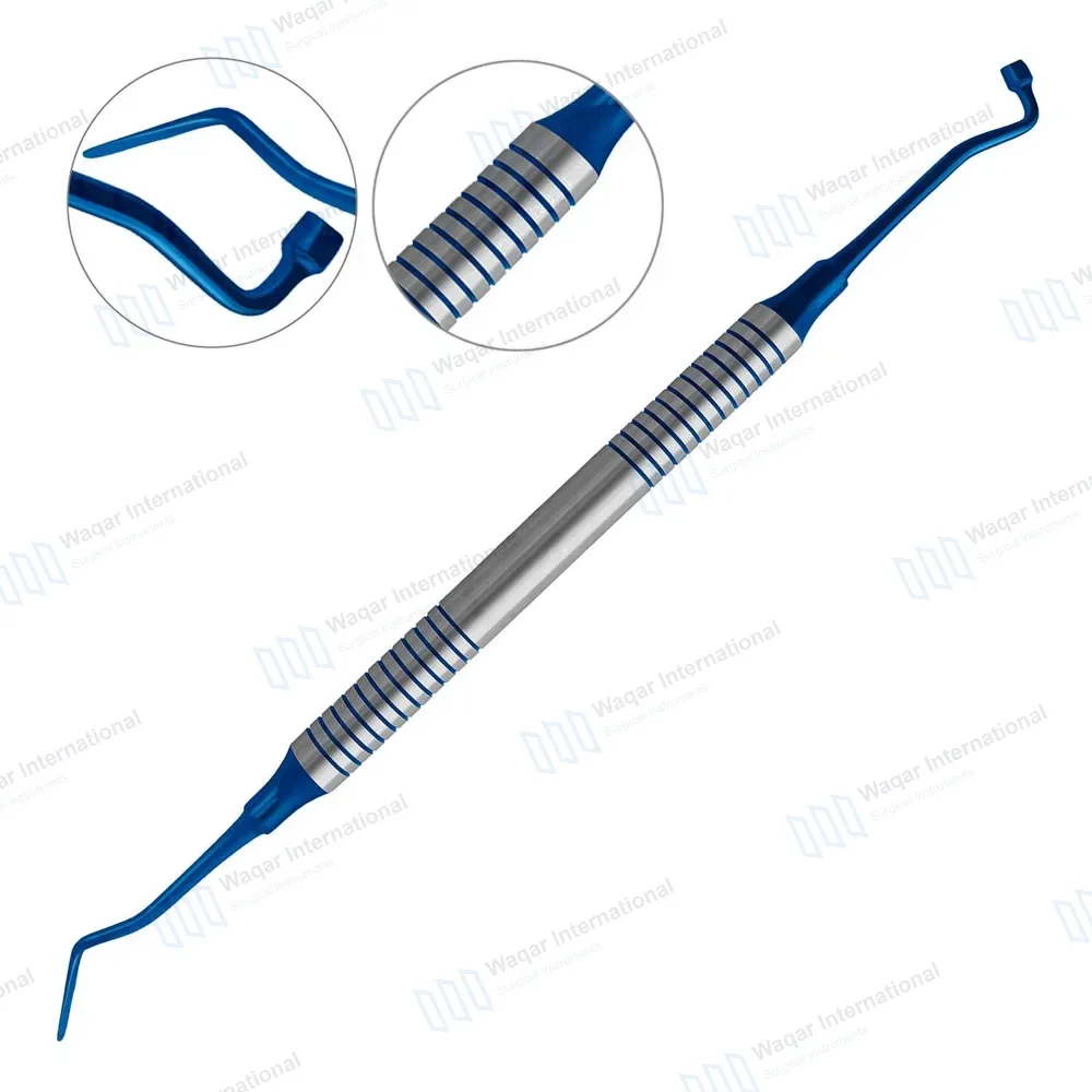 Woodson #3 Plastic Filling Instrument Blue Titanium Coated Tips